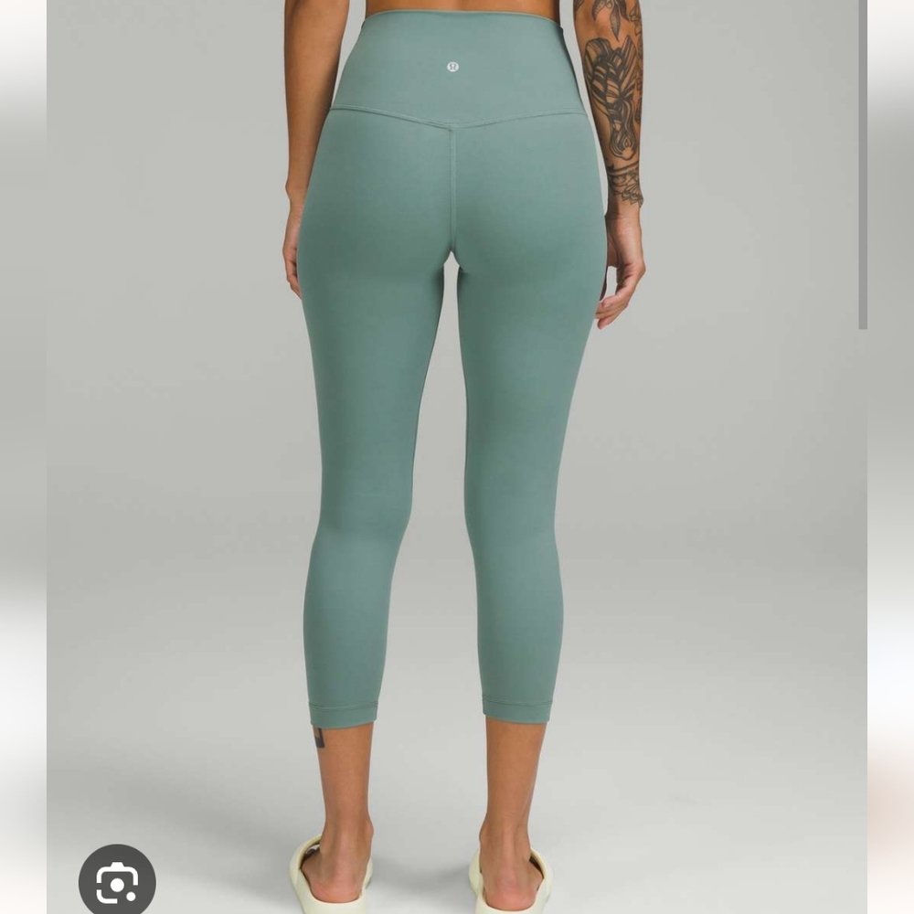 New☆ Lululemon Align leggings ☆Heathered Tidewater Teal size 10♡ authentic nulu